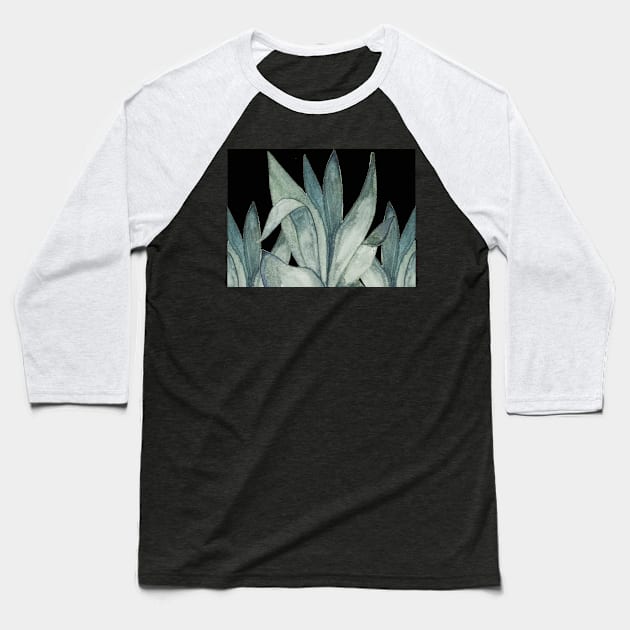 Plants Baseball T-Shirt by lifeidesign